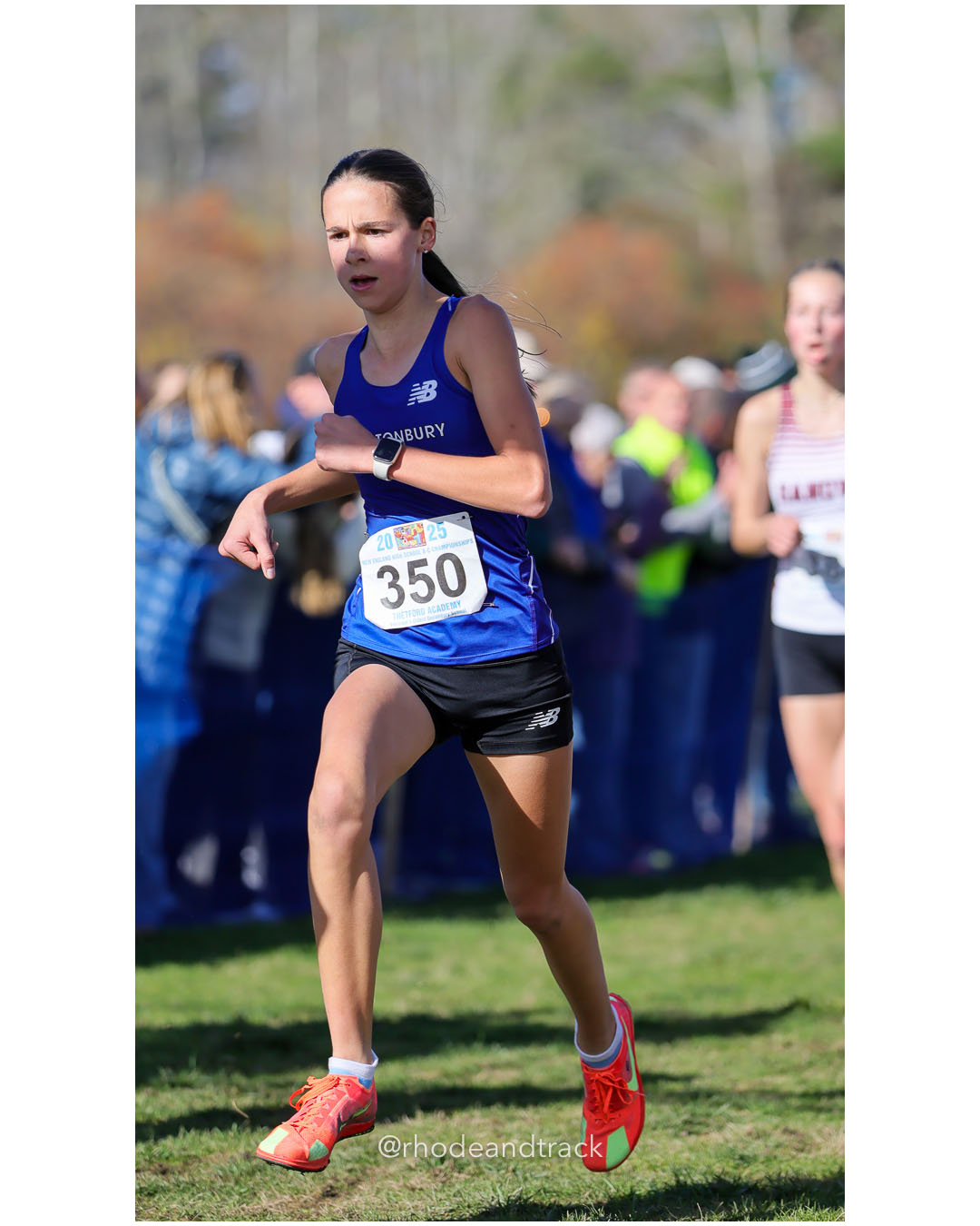 Emily Benker, Glastonbury High School, P77, 20:55.37 - New England Cross Country State Championship - Thetford Vt - November 8, 2025 File: ./dir-1-Girls-Championship/251108-2025-New England-Cross-Country-Championships-Thetford-VT-274-296A4949.jpg Emily Benker, Glastonbury High School, P77, 20:55.37 - New England Cross Country State Championship - Thetford Vt - November 8, 2025 – 2025…